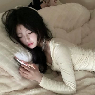 在水中